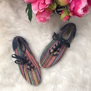 Ugg rainbow stripe sneakers
